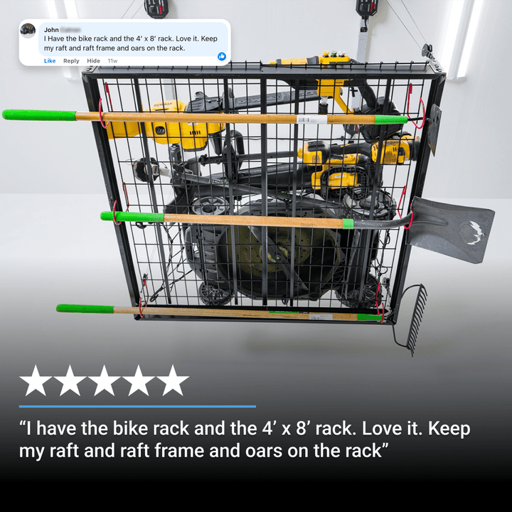 SmarterHome 4' x 4' Platform Storage Lifter - 400 lbs