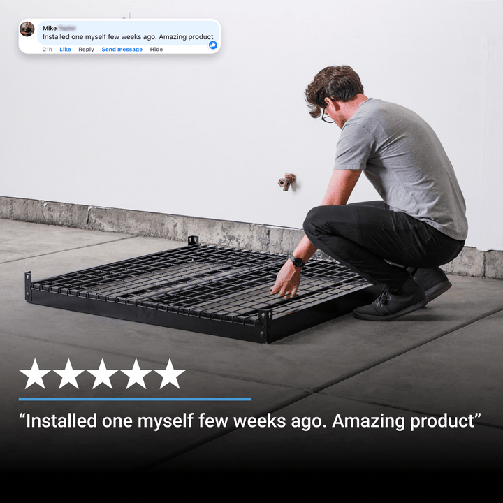 SmarterHome 4' x 4' Platform Storage Lifter - 400 lbs