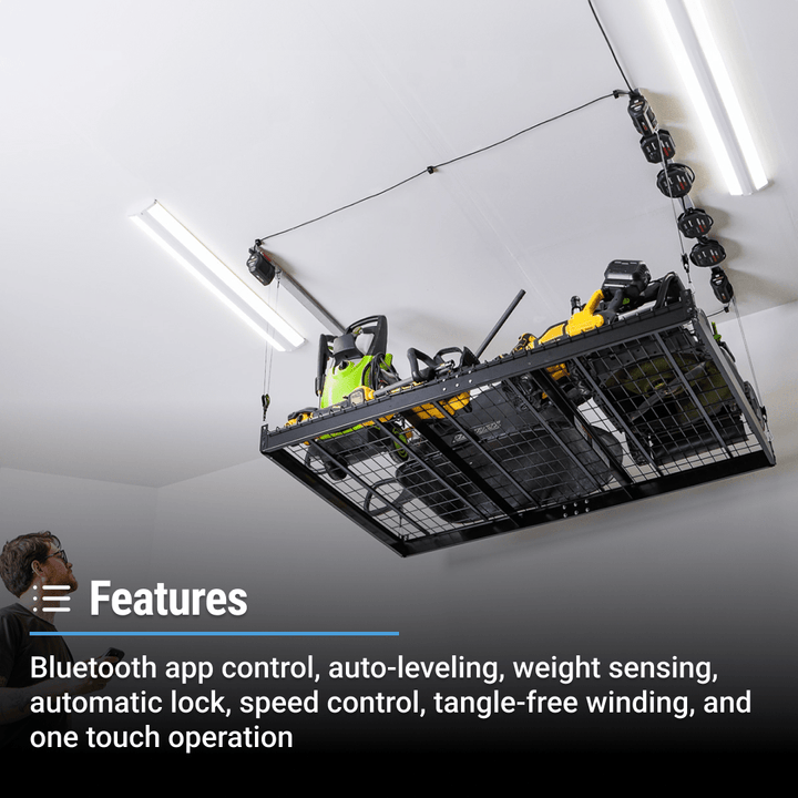 SmarterHome 4' x 6' Platform Storage Lifter - 400 lbs