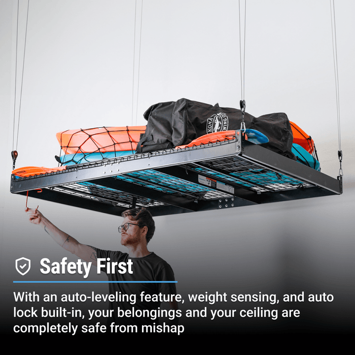 SmarterHome 4' x 6' Platform Storage Lifter - 400 lbs