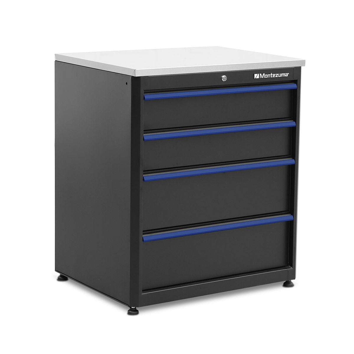 Garage Cabinet Sets - Montezuma Workstation 3-Piece Set 4