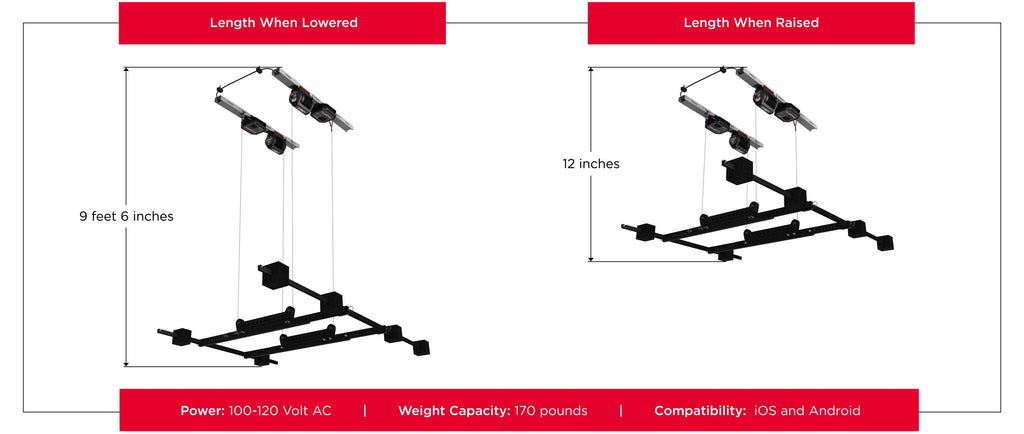 Overhead Storage - Garage Smart Gladiator Hard Top Lifter