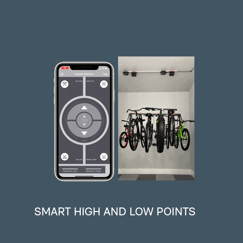 Overhead Storage - Garage Smart Multi-Bike XL Lifter