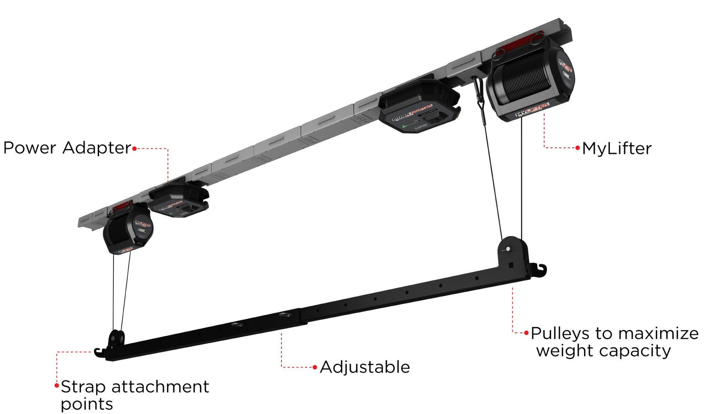 Overhead Storage - Garage Smart Universal XL HD Lifter