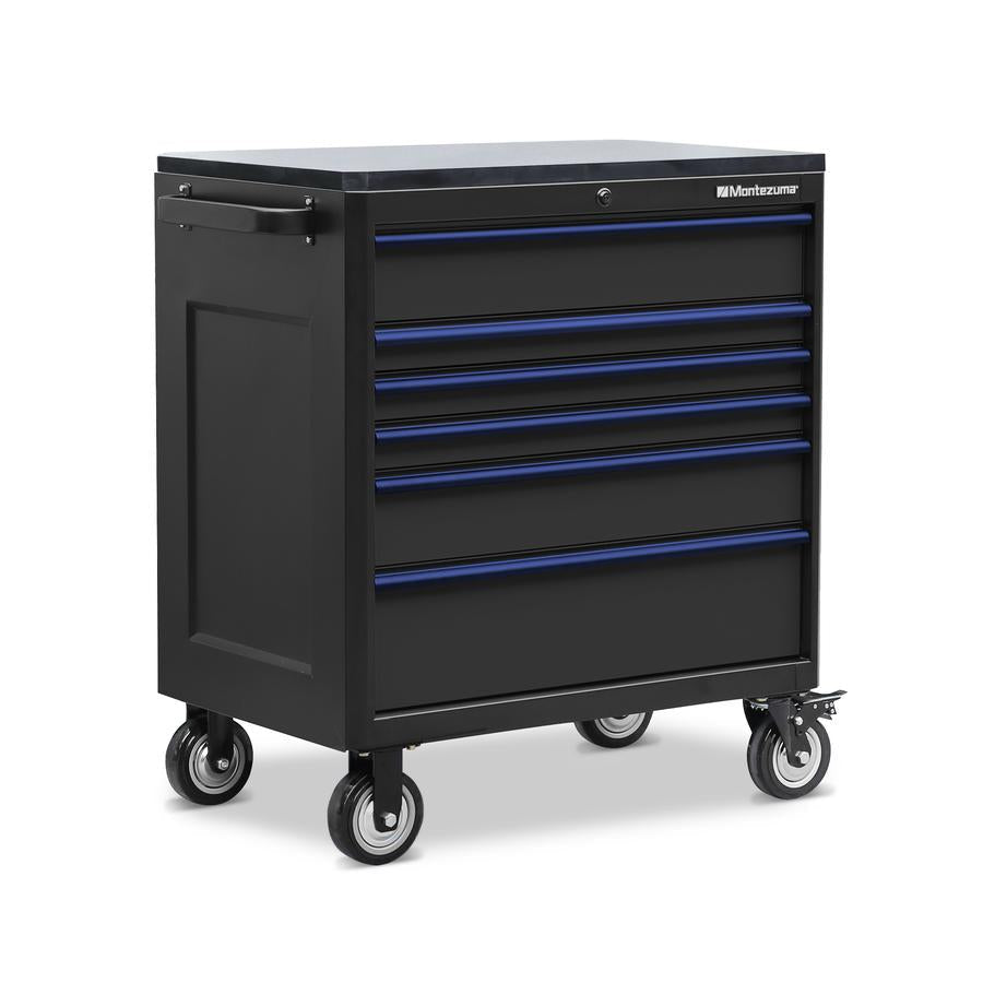 Tool Combos - Montezuma 36" X 24" 6 Drawer Steel Tool Cabinet
