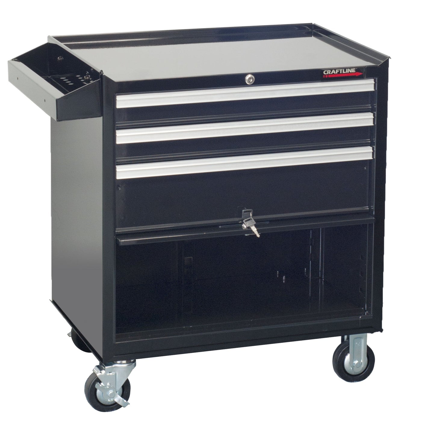 Tool Storage - Craftline Combo 26" Tool Chest & Cabinet Cart