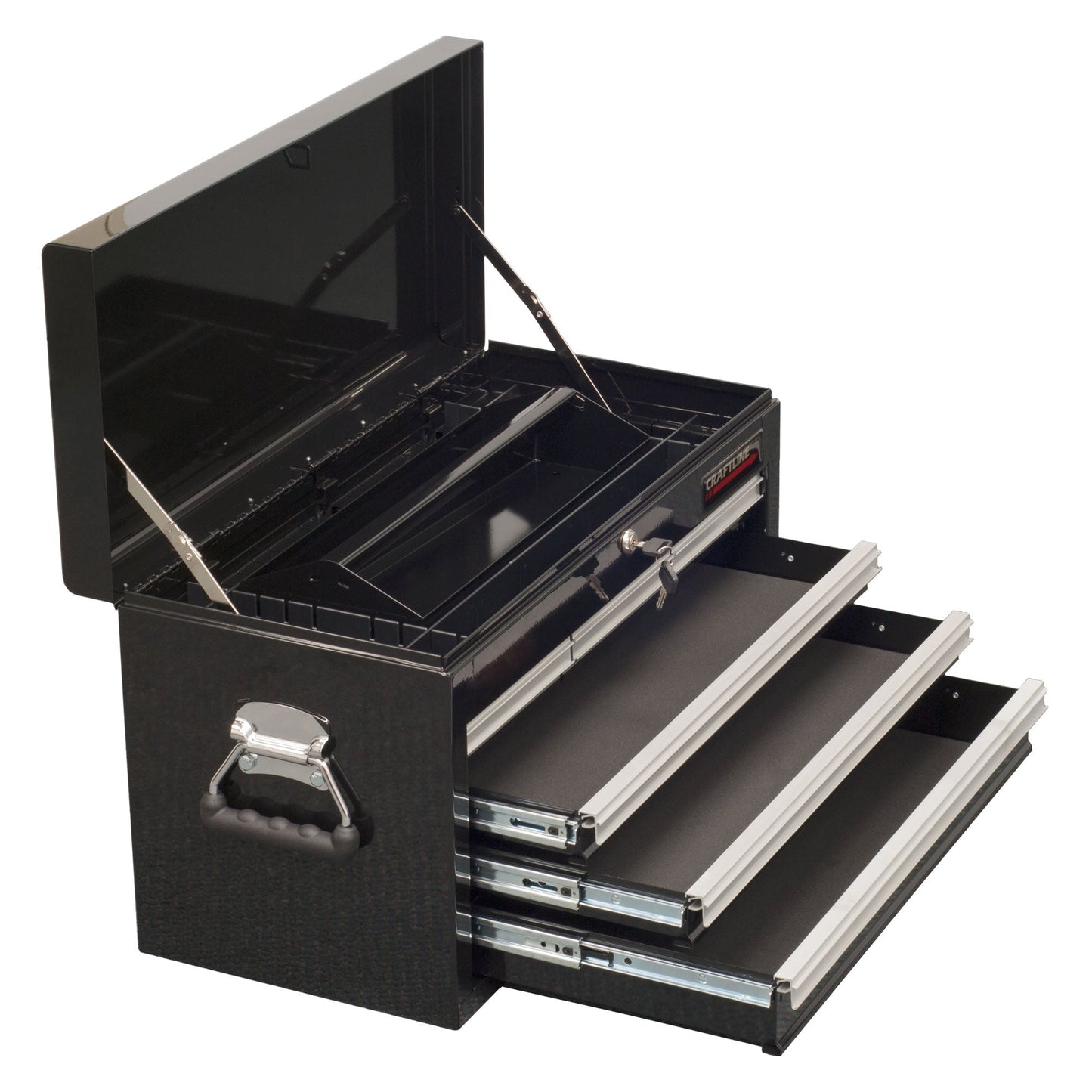 Tool Storage - Craftline Metal Heavy Duty Top Tool Chest With 6 Drawers