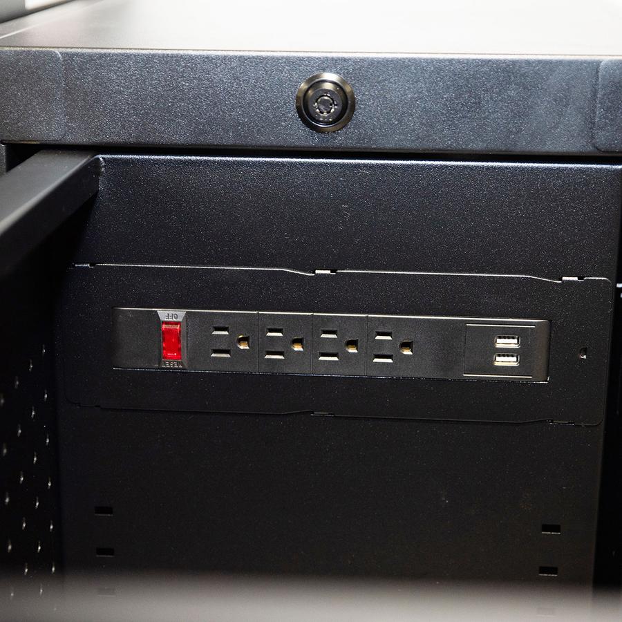 Tool Storage - Montezuma 16" X 24" 1 Drawer Steel Tool Side Cabinet