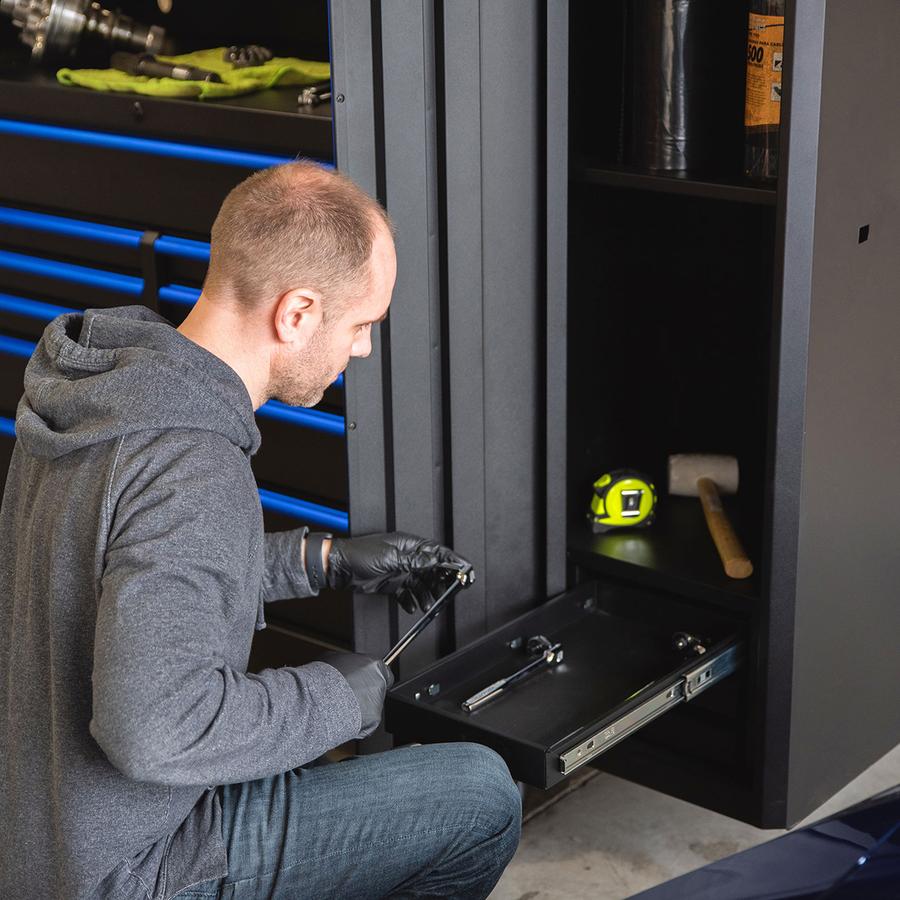 Tool Storage - Montezuma 16" X 24" 3 Drawer Steel Tool Side Locker