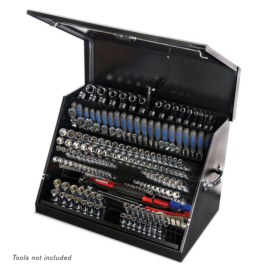 Tool Storage - Montezuma 30" X 19" Steel Triangle Tool Box In Black