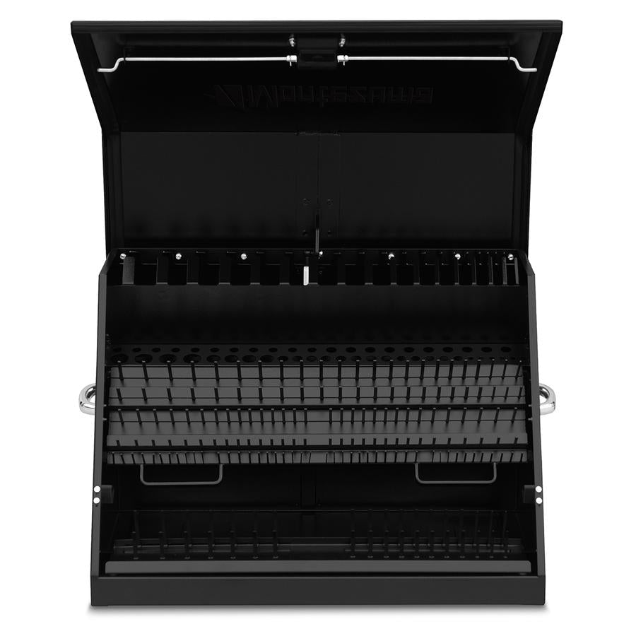 Tool Storage - Montezuma 30" X 19" Steel Triangle Tool Box In Black