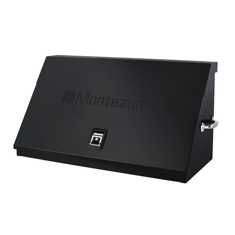 Tool Storage - Montezuma 41" X 18" Steel Triangle Tool Box In Black Texture