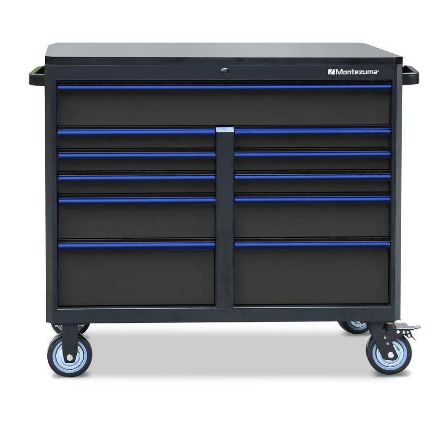 Tool Storage - Montezuma 46" X 24" 11 Drawer Steel Tool Cabinet