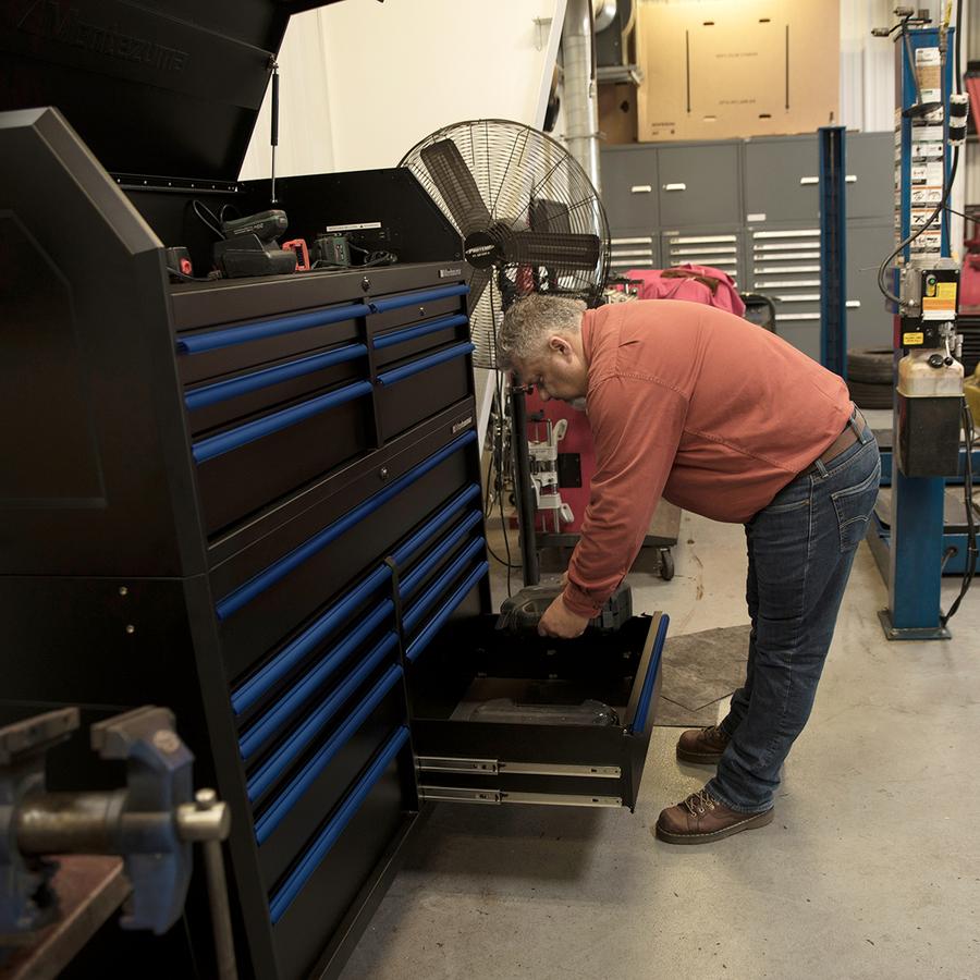 Tool Storage - Montezuma 56" X 24" 11 Drawer Steel Tool Cabinet