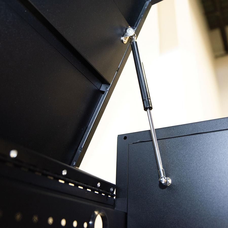 Tool Storage - Montezuma 56" X 24" 11 Drawer Steel Tool Hutch And Cabinet Combo