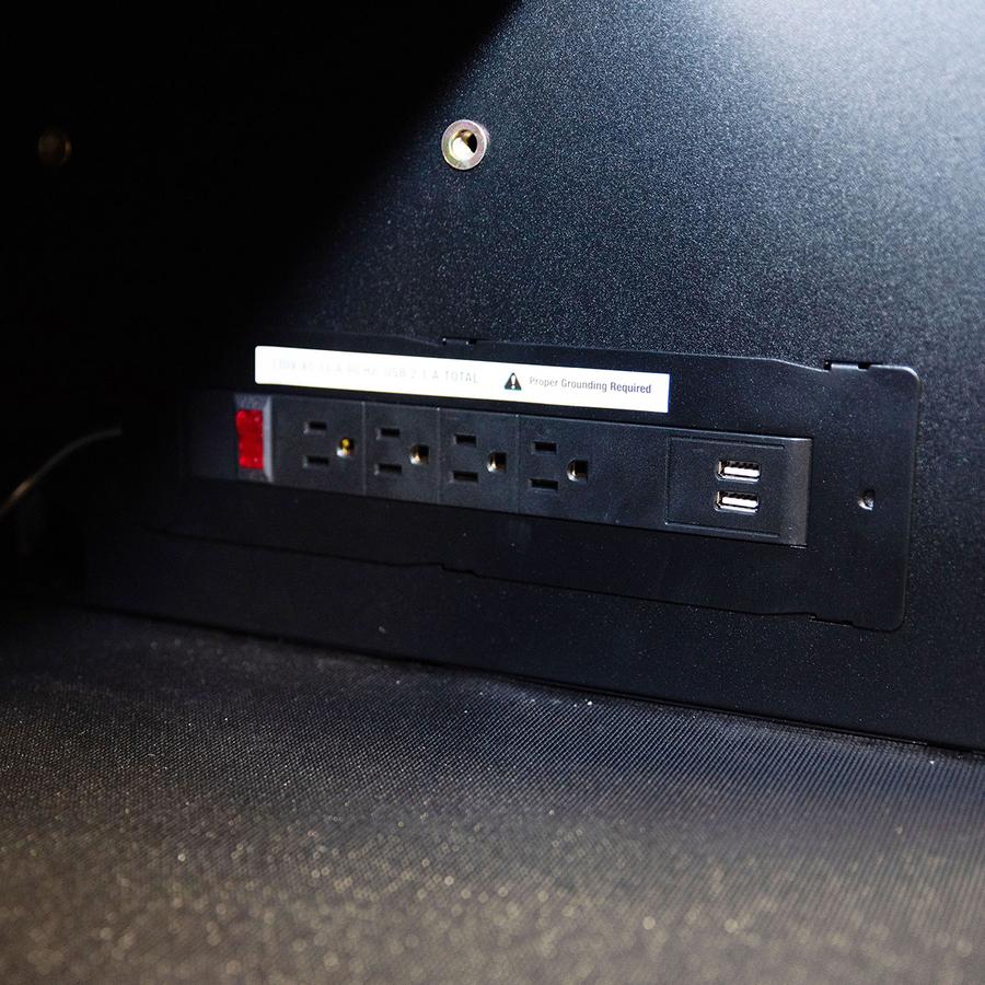 Tool Storage - Montezuma 56" X 24" 11 Drawer Steel Tool Hutch And Cabinet Combo