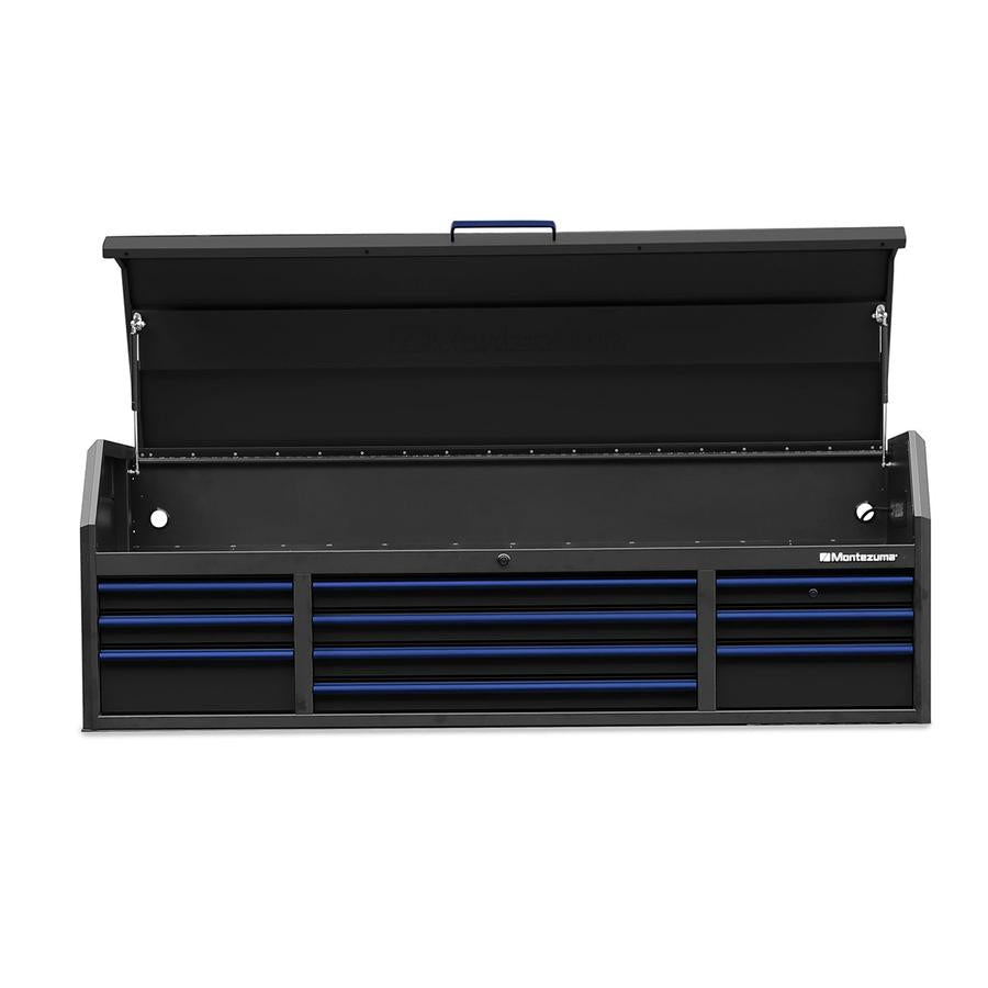 Tool Storage - Montezuma 72" X 24" 10 Drawer Steel Tool Chest