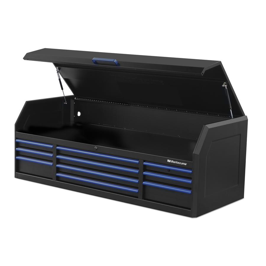 Tool Storage - Montezuma 72" X 30" 10 Drawer Steel Tool Chest