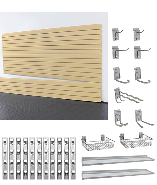 Wall Storage - StoreWALL 4' Standard Duty 32 Piece Starter Set