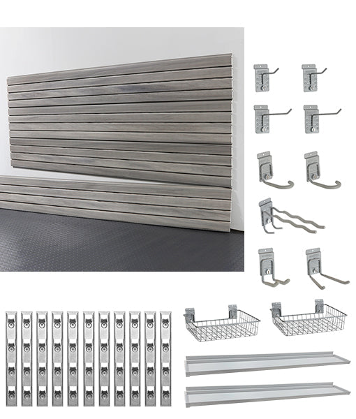 Wall Storage - StoreWALL 4' Standard Duty 32 Piece Starter Set