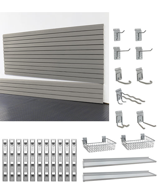 Wall Storage - StoreWALL 4' Standard Duty 32 Piece Starter Set