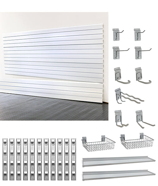 Wall Storage - StoreWALL 4' Standard Duty 32 Piece Starter Set