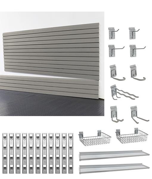 Wall Storage - StoreWALL 8' Standard Duty 32 Piece Starter Set