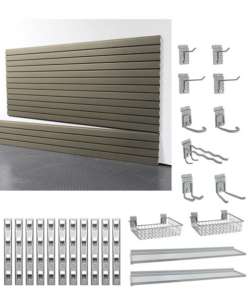 Wall Storage - StoreWALL 8' Standard Duty 32 Piece Starter Set