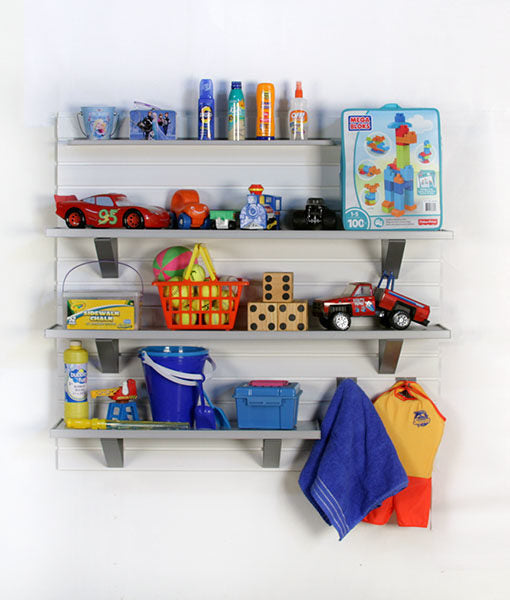Wall Storage - StoreWALL Heavy Duty Deluxe Shelf Kit