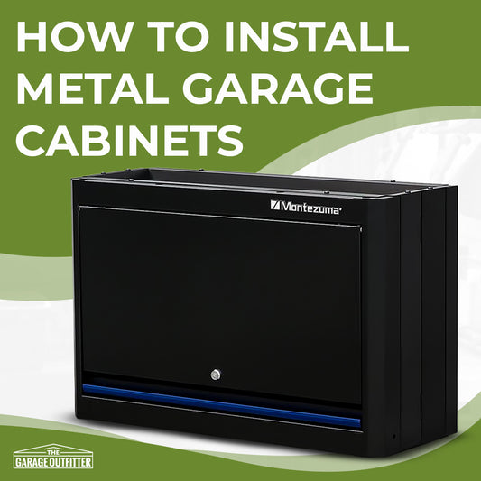 How to Install Metal Garage Cabinets