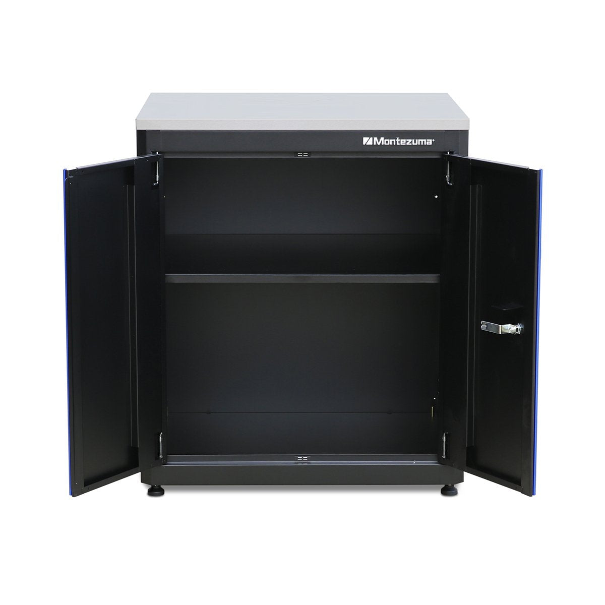 Garage Cabinet Sets - Montezuma Economy 2-Piece Combo - Set 1