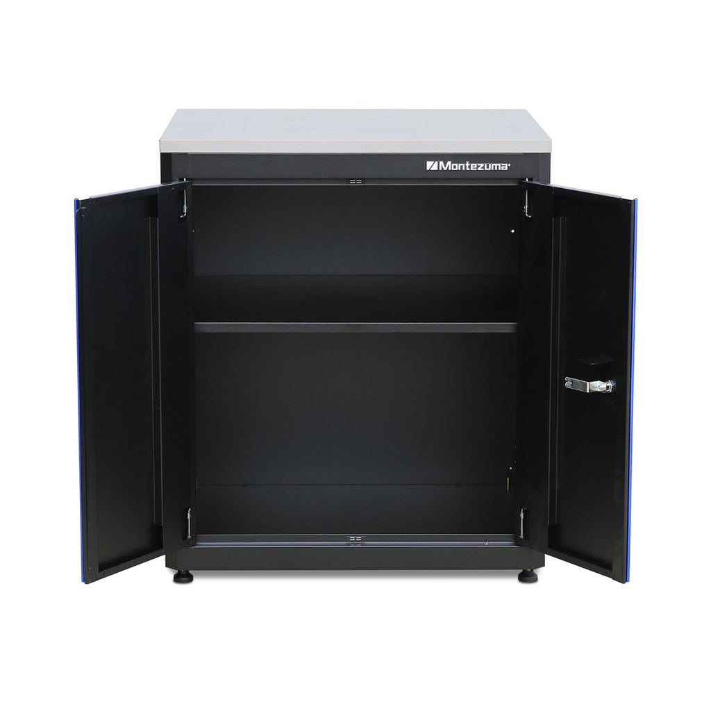 Garage Cabinet Sets - Montezuma Economy 4-Piece Combo - Set 2