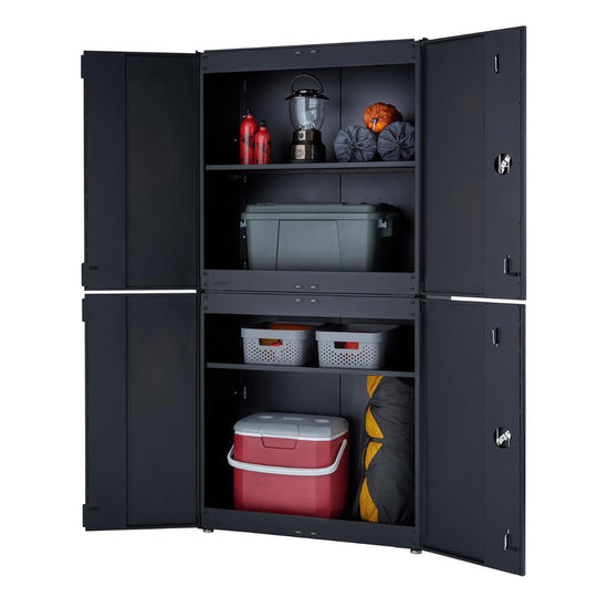 Trinity 6-Piece Garage Cabinet Set Black – The Garage Outfitter