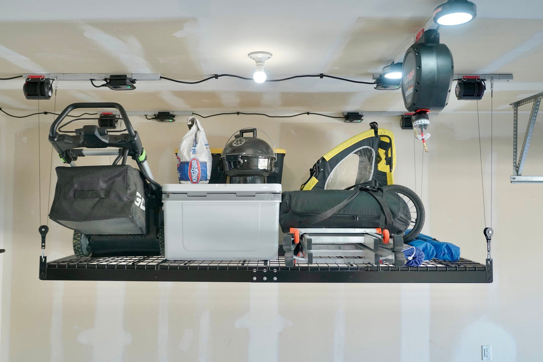 Garage Smart 4' x 8' Platform Storage Lifter - 400 lbs – The Garage ...