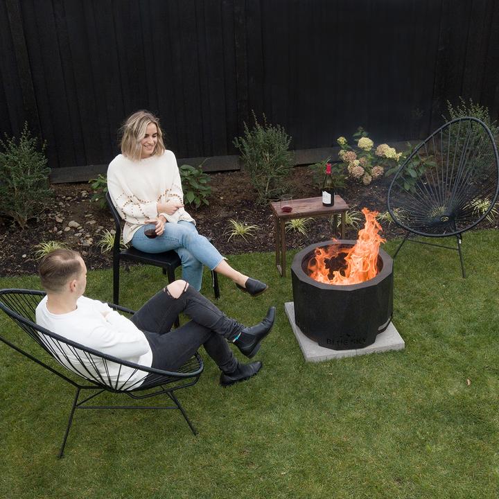 Smokeless Patio Fire Pits - Blue Sky Peak Smokeless Patio Fire Pit W/ Pellets