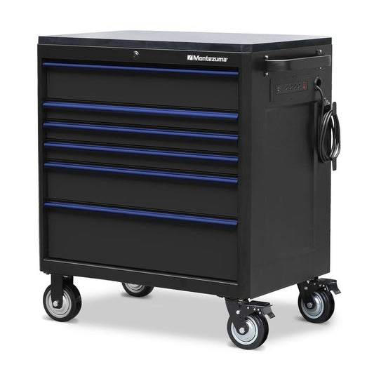 Tool Combos - Montezuma 36" X 24" 6 Drawer Steel Tool Cabinet