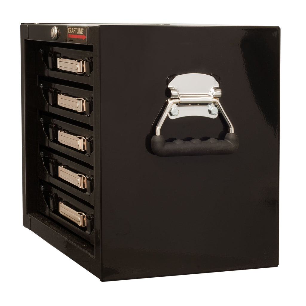 Tool Storage - Craftline Metal 5 Drawer Parts Cabinet With Removable Boxes