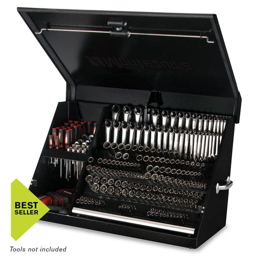 Tool Storage - Montezuma 36" X 17" Steel Triangle Tool Box In Black