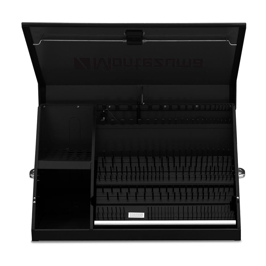Tool Storage - Montezuma 36" X 17" Steel Triangle Tool Box In Black