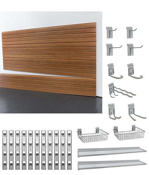 Wall Storage - StoreWALL 8' Standard Duty 32 Piece Starter Set