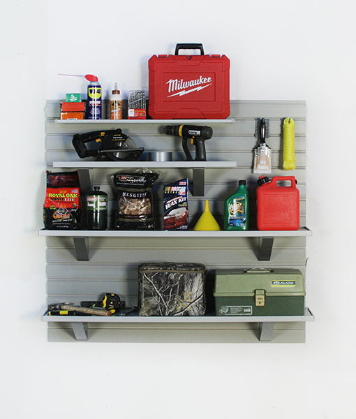 Wall Storage - StoreWALL Heavy Duty Deluxe Shelf Kit